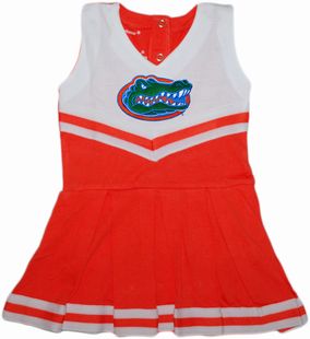 Authentic Florida Gators Cheerleader Bodysuit Dress