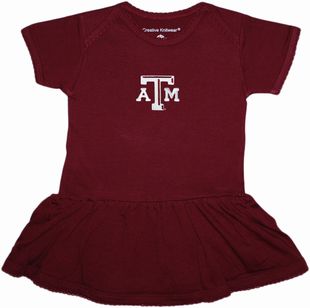 Texas A&M Aggies Picot Bodysuit Dress