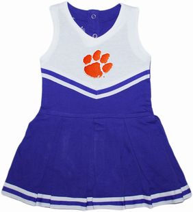 Authentic Clemson Tigers Cheerleader Bodysuit Dress