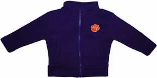 Official Clemson Tigers Polar Fleece Zipper Jacket