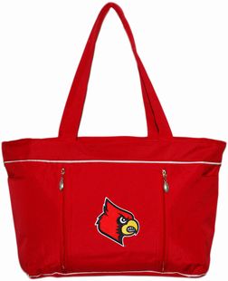 Louisville Cardinals Baby Diaper Bag with Changing Pad