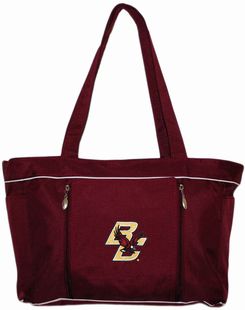 Boston College Eagles Baby Diaper Bag with Changing Pad