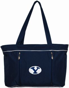 BYU Cougars Baby Diaper Bag with Changing Pad