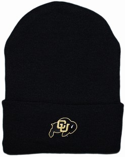 Colorado Buffaloes Newborn Baby Knit Cap