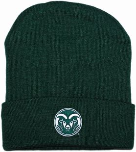 Colorado State Rams Newborn Baby Knit Cap