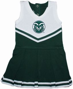 Authentic Colorado State Rams Cheerleader Bodysuit Dress