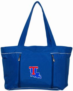 Louisiana Tech Bulldogs Baby Diaper Bag with Changing Pad