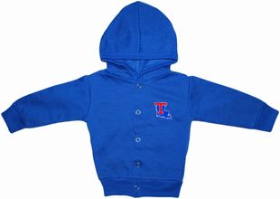 Louisiana Tech Bulldogs Snap Hooded Jacket