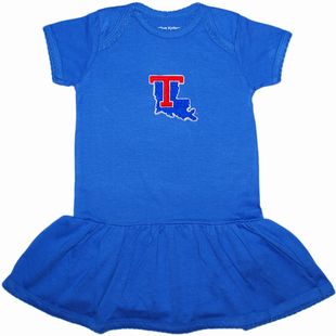 Louisiana Tech Bulldogs Picot Bodysuit Dress