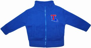 Official Louisiana Tech Bulldogs Polar Fleece Zipper Jacket