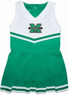 Authentic Marshall Thundering Herd Cheerleader Bodysuit Dress