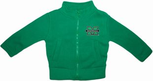 Official Marshall Thundering Herd Polar Fleece Zipper Jacket