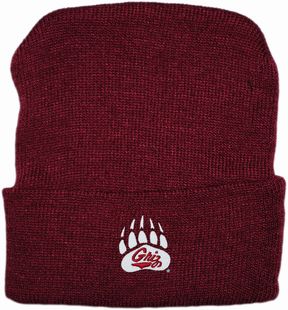 Montana Grizzlies Newborn Baby Knit Cap