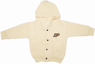 Purdue Boilermakers Snap Hooded Jacket