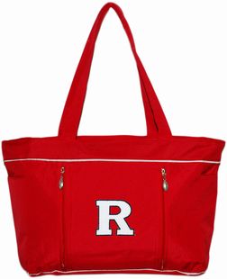 Rutgers Scarlet Knights Baby Diaper Bag with Changing Pad