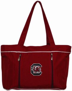 South Carolina Gamecocks Baby Diaper Bag with Changing Pad