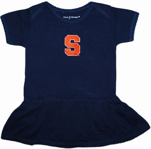 Syracuse Orange Picot Bodysuit Dress