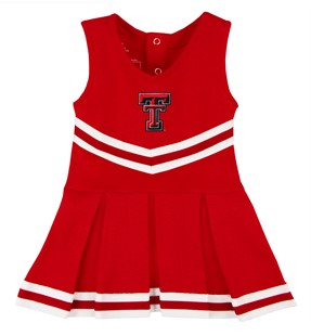 Authentic Texas Tech Red Raiders Cheerleader Bodysuit Dress