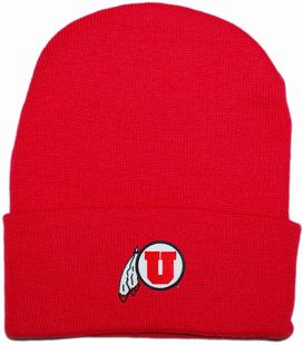 Utah Utes Newborn Baby Knit Cap