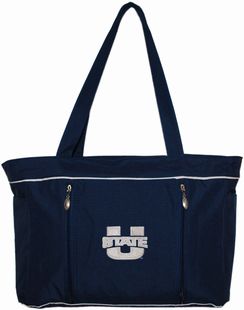 Utah State Aggies Baby Diaper Bag with Changing Pad