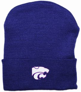 Kansas State Wildcats Newborn Baby Knit Cap