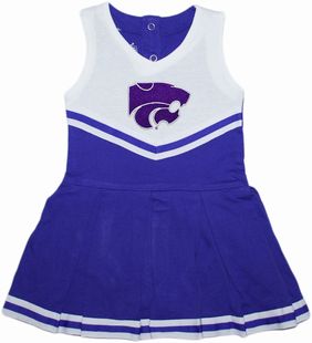 Authentic Kansas State Wildcats Cheerleader Bodysuit Dress