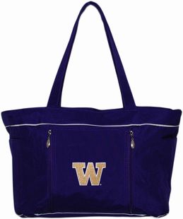 Washington Huskies Baby Diaper Bag with Changing Pad