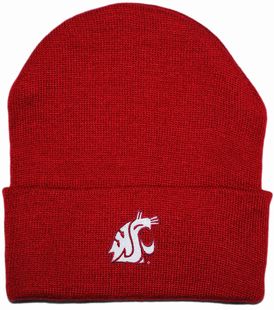 Washington State Cougars Newborn Baby Knit Cap