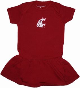 Washington State Cougars Picot Bodysuit Dress