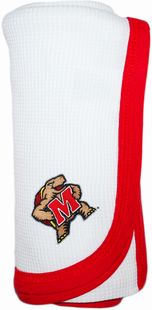 Maryland Terrapins Thermal Baby Blanket