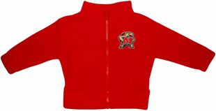 Official Maryland Terrapins Polar Fleece Zipper Jacket