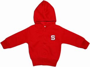 NC State Wolfpack Snap Hooded Jacket