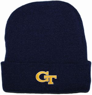 Georgia Tech Yellow Jackets Newborn Baby Knit Cap