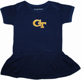 Georgia Tech Yellow Jackets Picot Bodysuit Dress