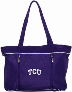 TCU Horned Frogs Baby Diaper Bag with Changing Pad