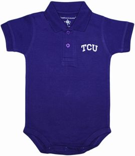 TCU Horned Frogs Polo Bodysuit