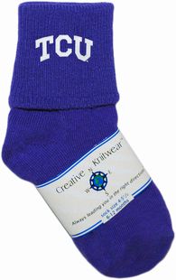 TCU Horned Frogs Anklet Socks