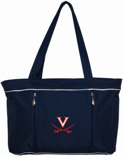 Virginia Cavaliers Baby Diaper Bag with Changing Pad