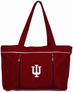 Indiana Hoosiers Baby Diaper Bag with Changing Pad