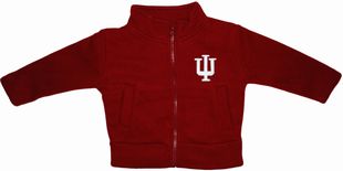 Official Indiana Hoosiers Polar Fleece Zipper Jacket