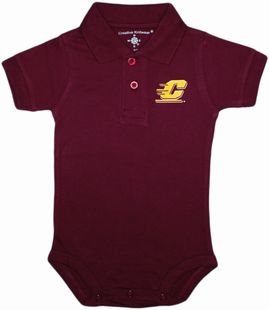 Central Michigan Chippewas Polo Bodysuit