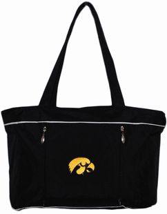Iowa Hawkeyes Baby Diaper Bag with Changing Pad