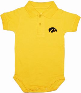 Iowa Hawkeyes Polo Bodysuit