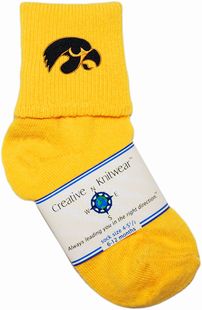 Iowa Hawkeyes Anklet Socks