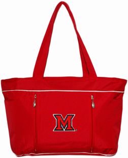 Miami University RedHawks Baby Diaper Bag with Changing Pad