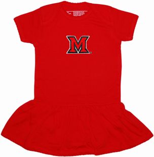 Miami University RedHawks Picot Bodysuit Dress