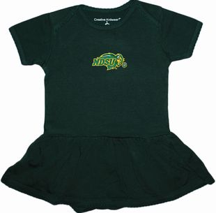 North Dakota State Bison Picot Bodysuit Dress