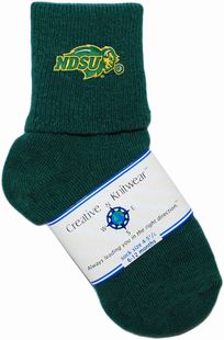 North Dakota State Bison Anklet Socks