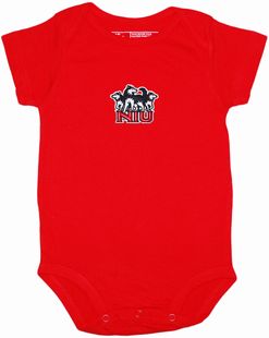 Northern Illinois 3 Huskies Newborn Infant Bodysuit