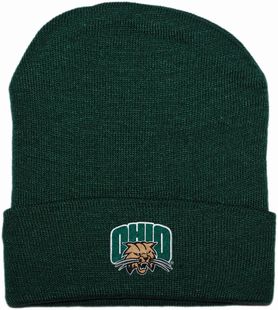 Ohio Bobcats Newborn Baby Knit Cap